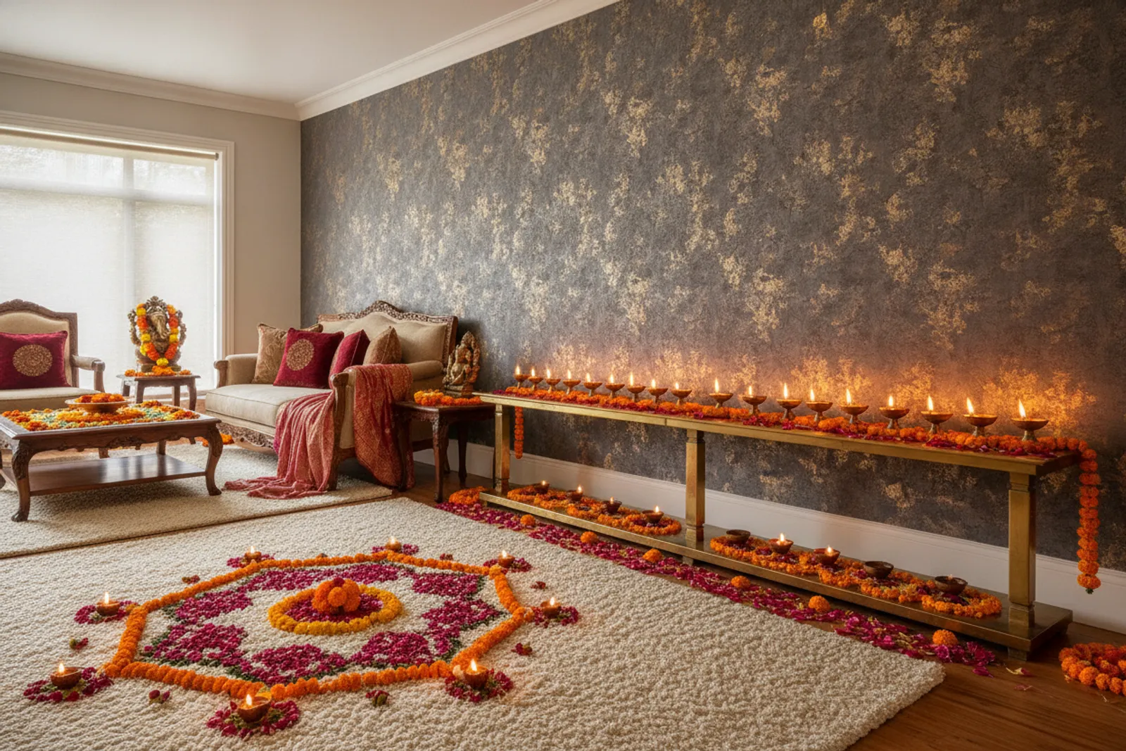Diwali 2026 Home Makeover: A Feature Wall in Under a Week (Dates, Designs, Costs, Order-By Deadlines)